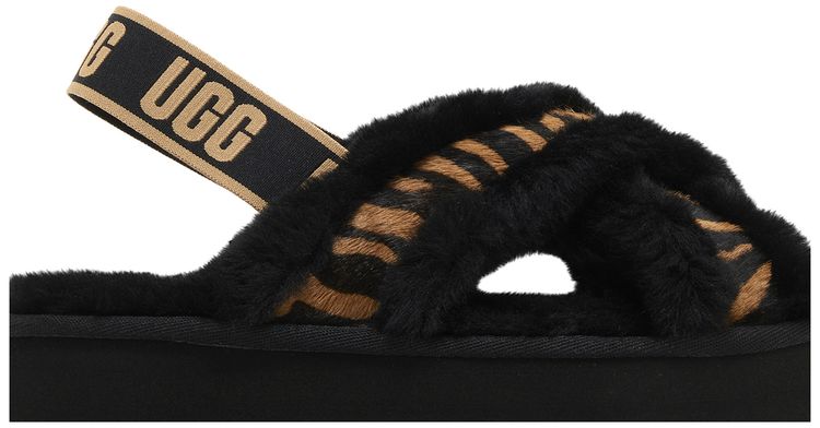 Wmns Disco Cross Slide Tiger Print