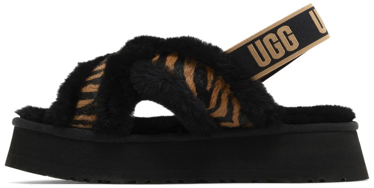 Wmns Disco Cross Slide Tiger Print