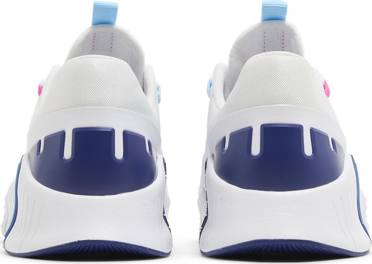 Wmns Free Metcon 5 White Aquarius Blue