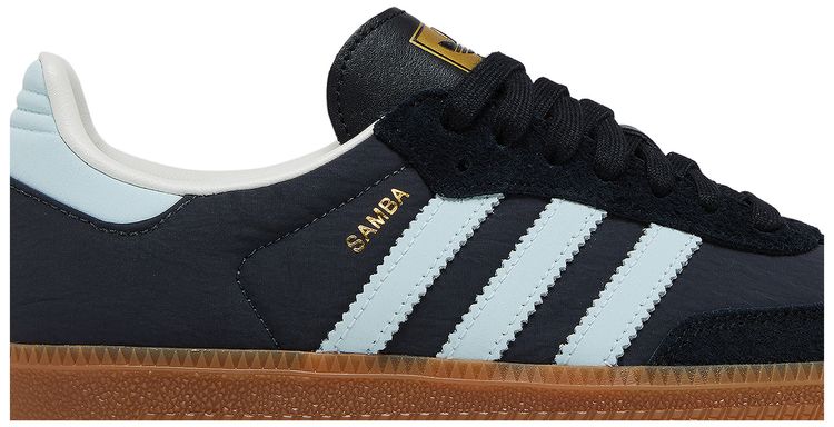 Adidas Wmns Samba OG Carbon Almost Blue Gum
