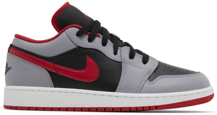 Air Jordan 1 Low GS Cement Fire Red