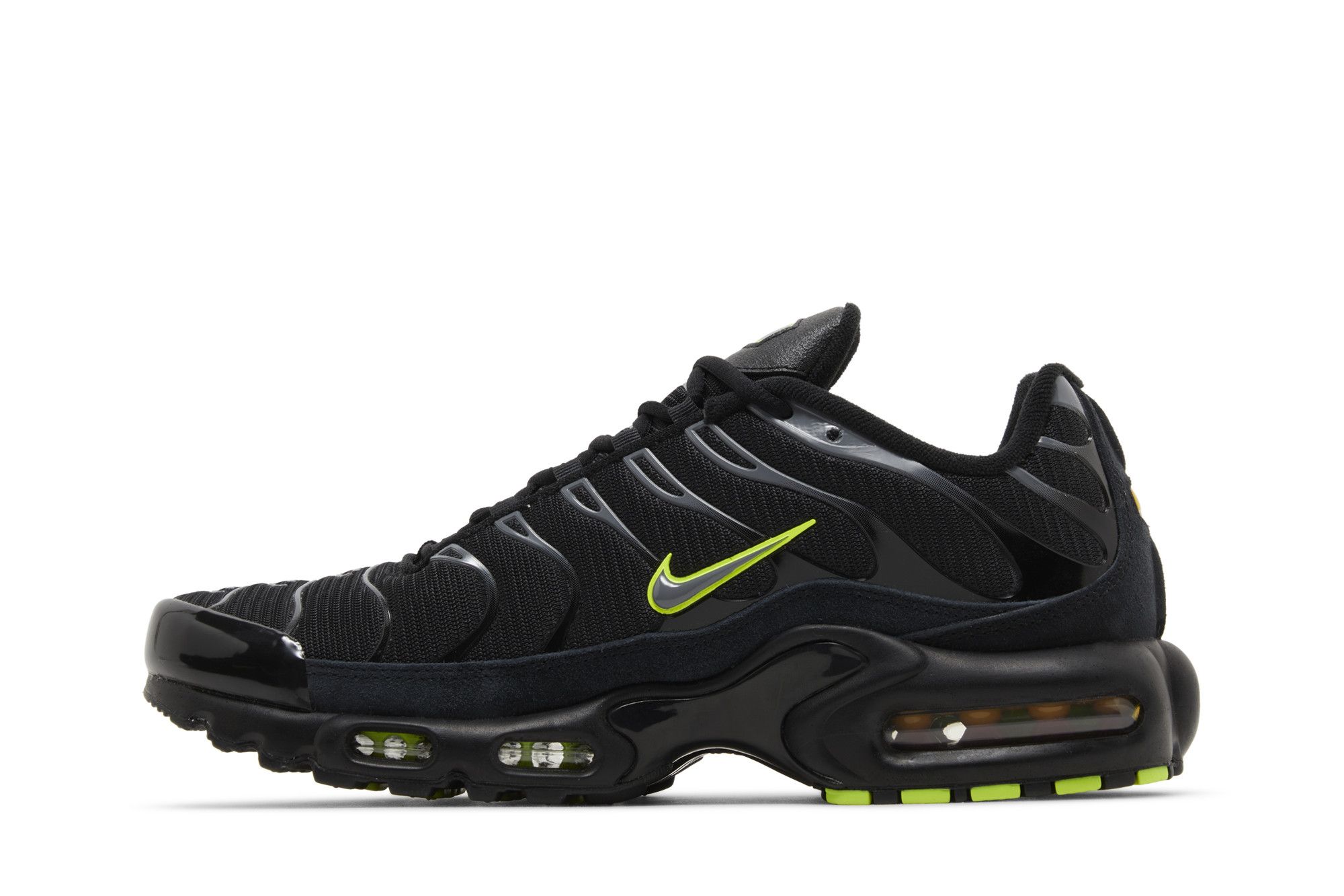 Air max plus se black/wolf grey/volt glow hot sale