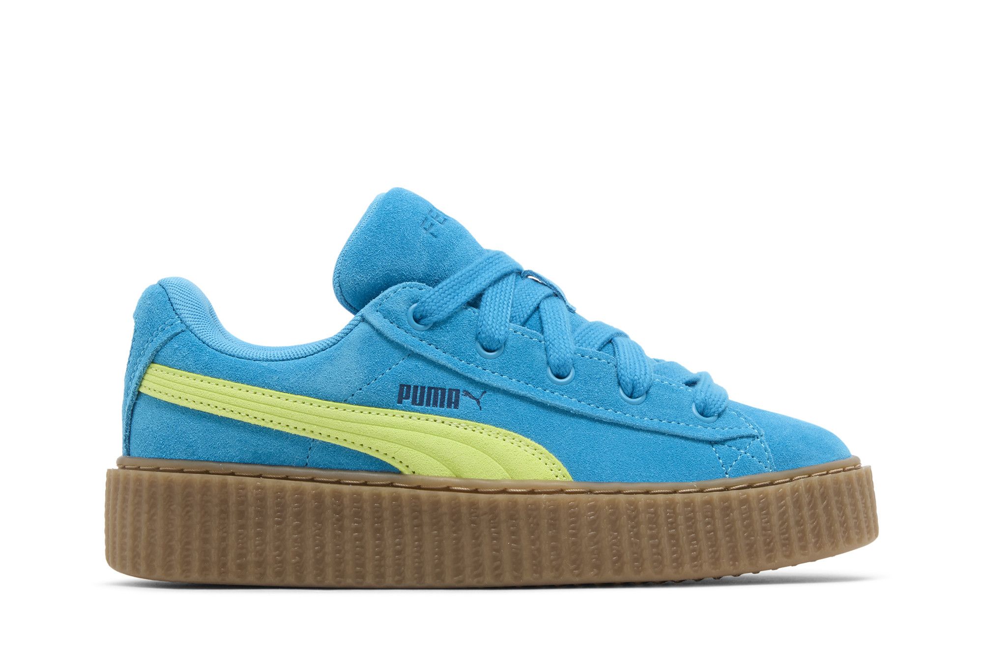 Buy Fenty x Puma Creeper Phatty Big Kid 'Speed Blue Lime' - 397587