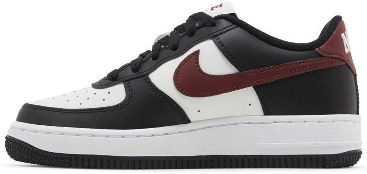 Nike Air Force 1 GS Black Dark Team Red