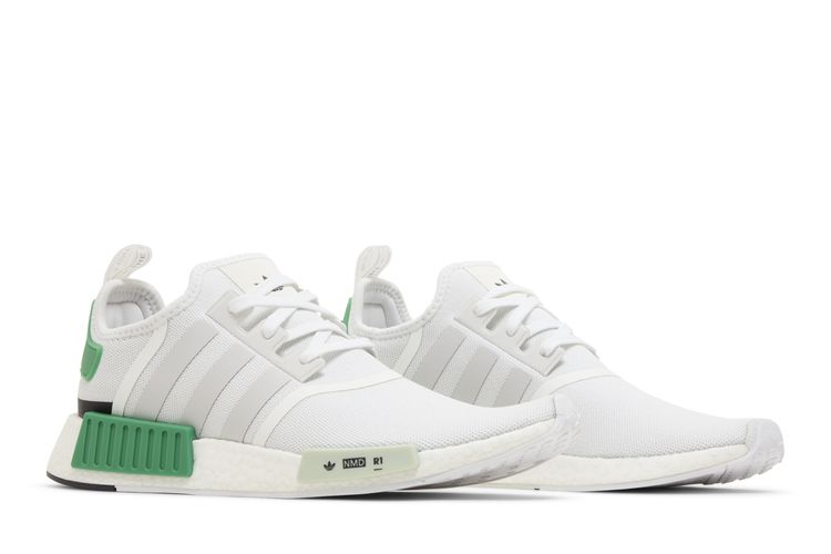adidas gazelle silver green womens Shop Green Mens adidas NMD R1 Lace Up Sneakers – Shoebacca main image 0