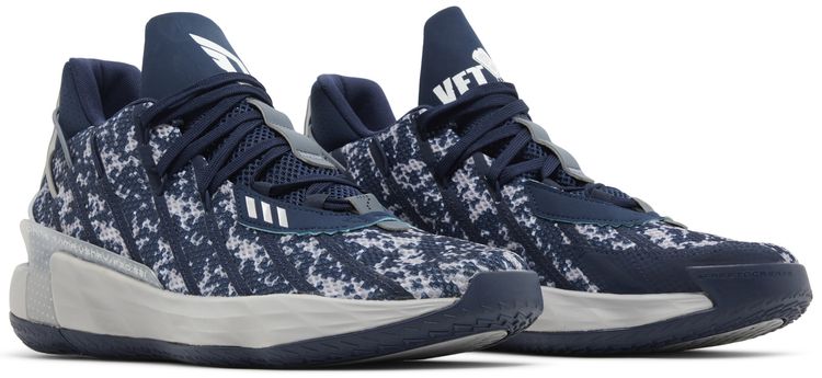 Adidas Dame 7 Vet Tix   Blue