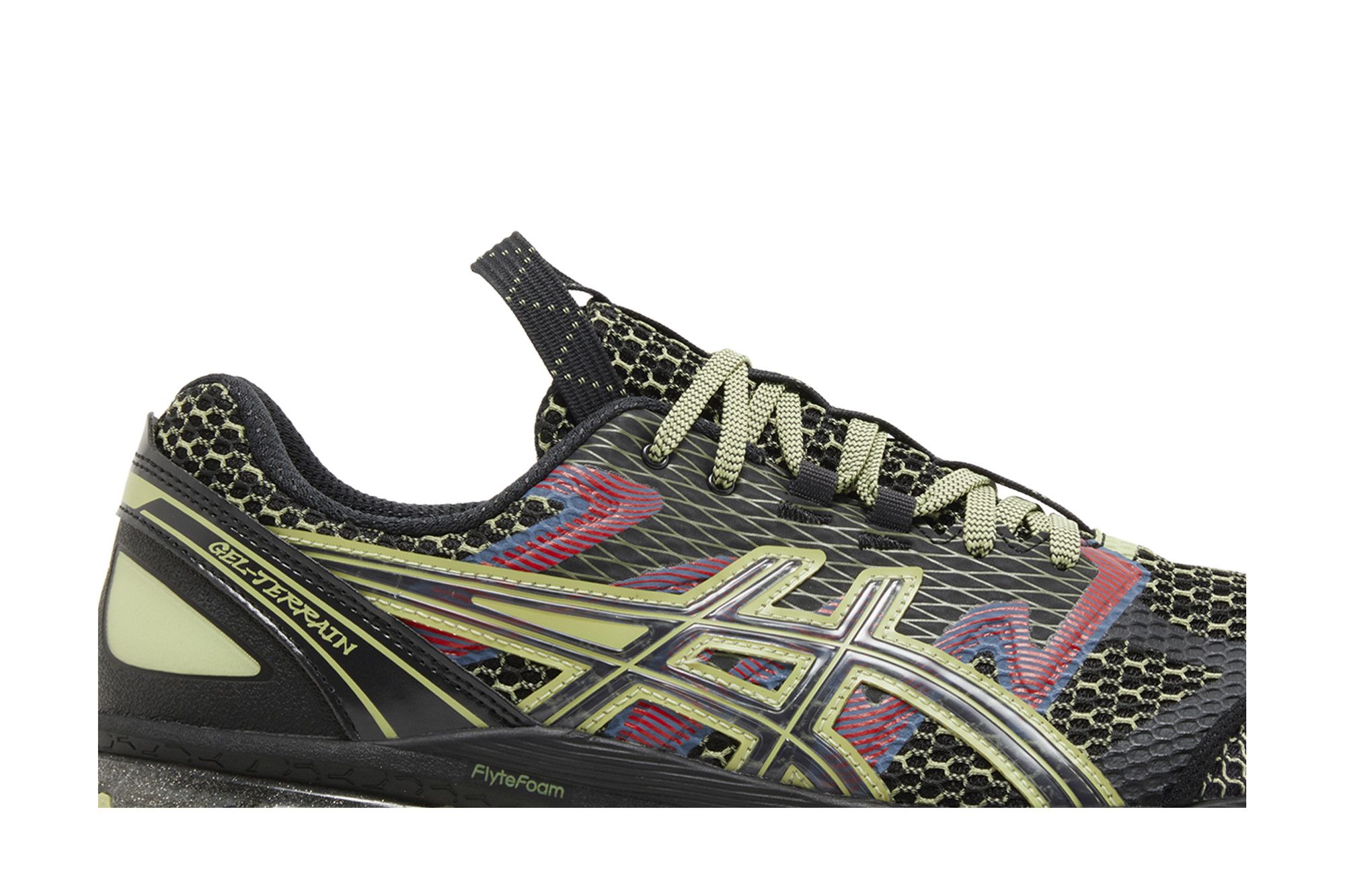 Buy Kiko Kostadinov x US4-S Gel Terrain 'Black Neon Lime