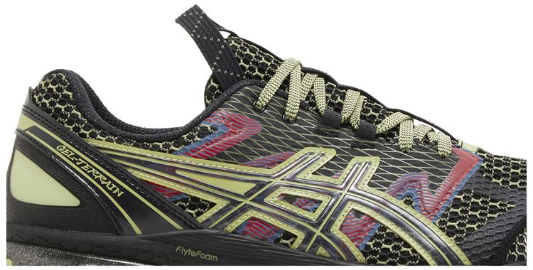 Kiko Kostadinov x ASICS US4 S Gel Terrain Black Neon Lime