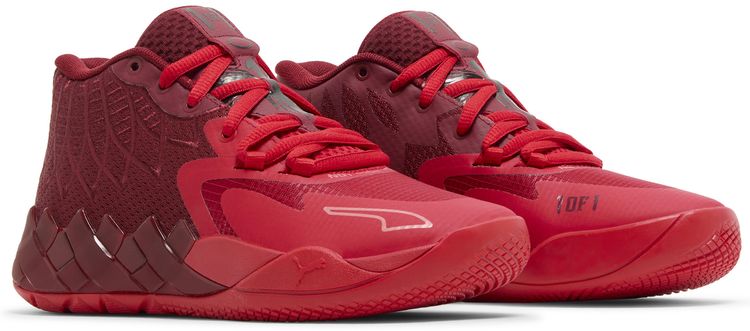 Puma MB01 Jr Team Colors   Intense Red