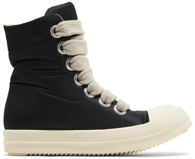 Rick Owens Wmns Lido DRKSHDW Jumbo Lace Puffer High Black Pearl