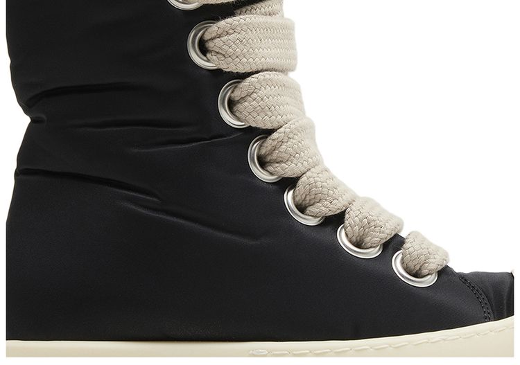 Rick Owens Wmns Lido DRKSHDW Jumbo Lace Puffer High Black Pearl