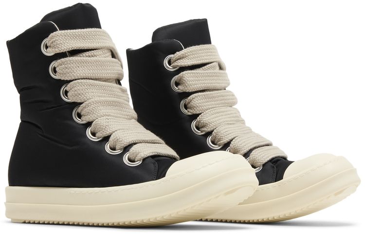 Rick Owens Wmns Lido DRKSHDW Jumbo Lace Puffer High Black Pearl