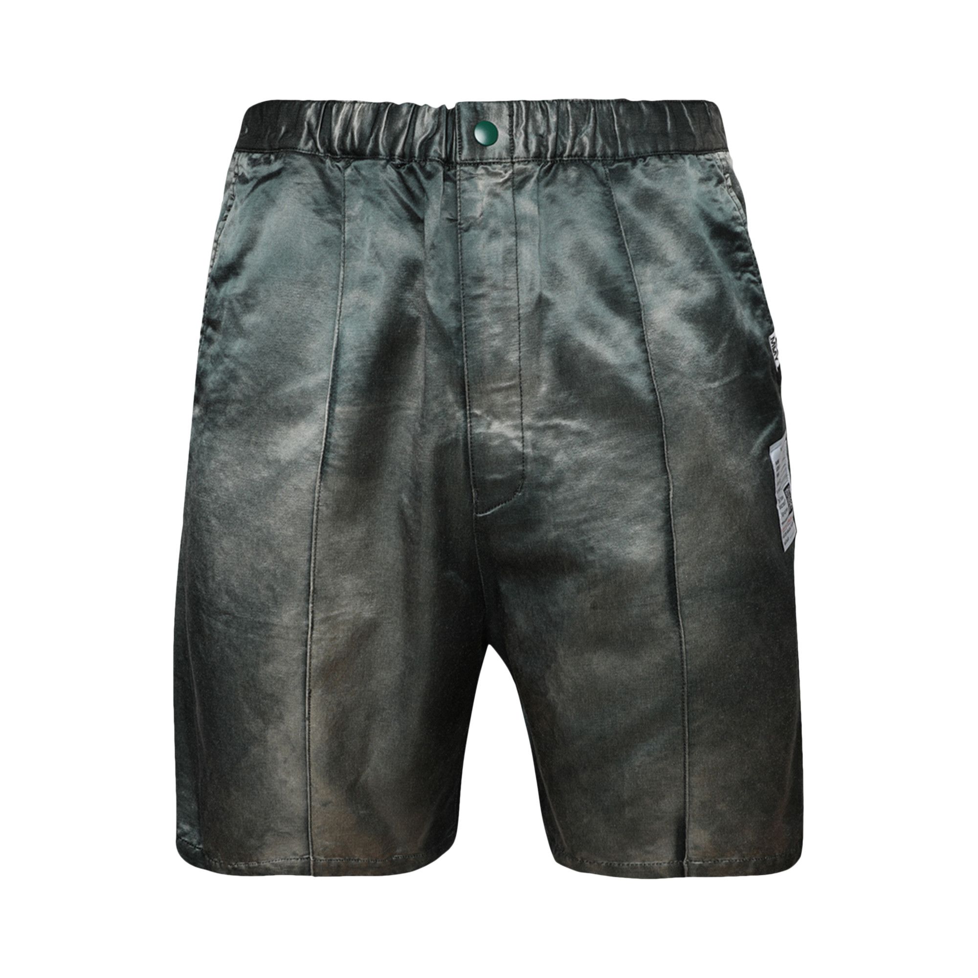 MIHARA YASUHIRO 24SS SATIN SHORTS パンツ Buy Maison Mihara Yasuhiro Satin Shorts 'Green' - J12PT041