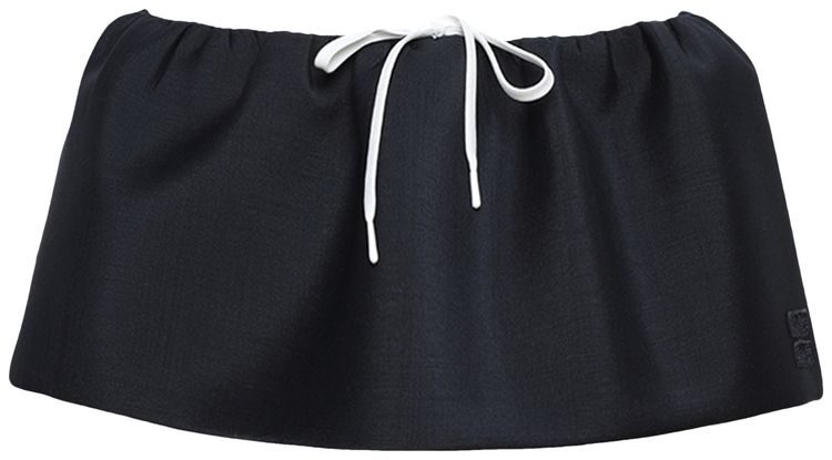 Miu Miu Mohair Miniskirt Navy