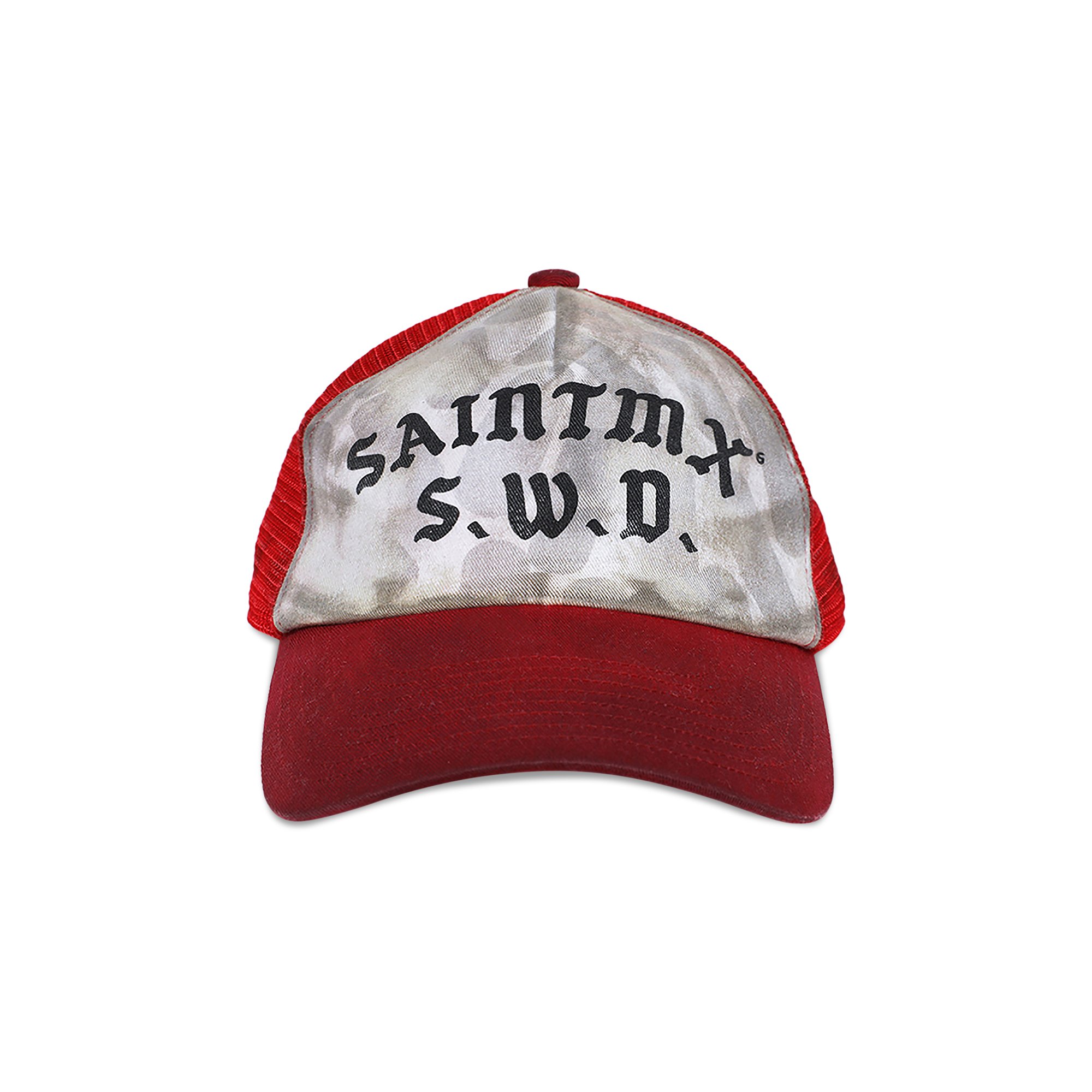 Buy Saint Michael Cap 'Red/White' - SM YS8 0000 C18 | GOAT