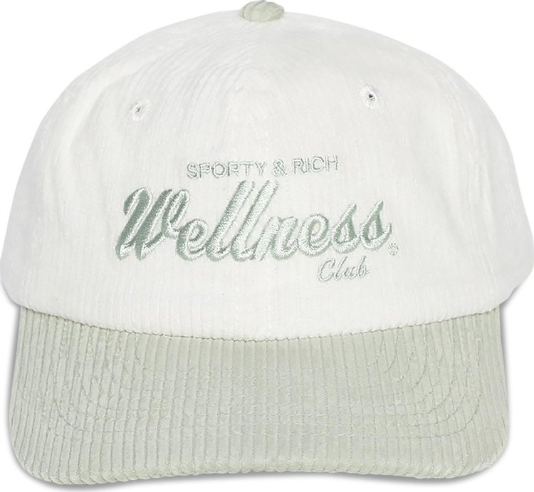 Sporty  Rich Draft Corduroy Hat White