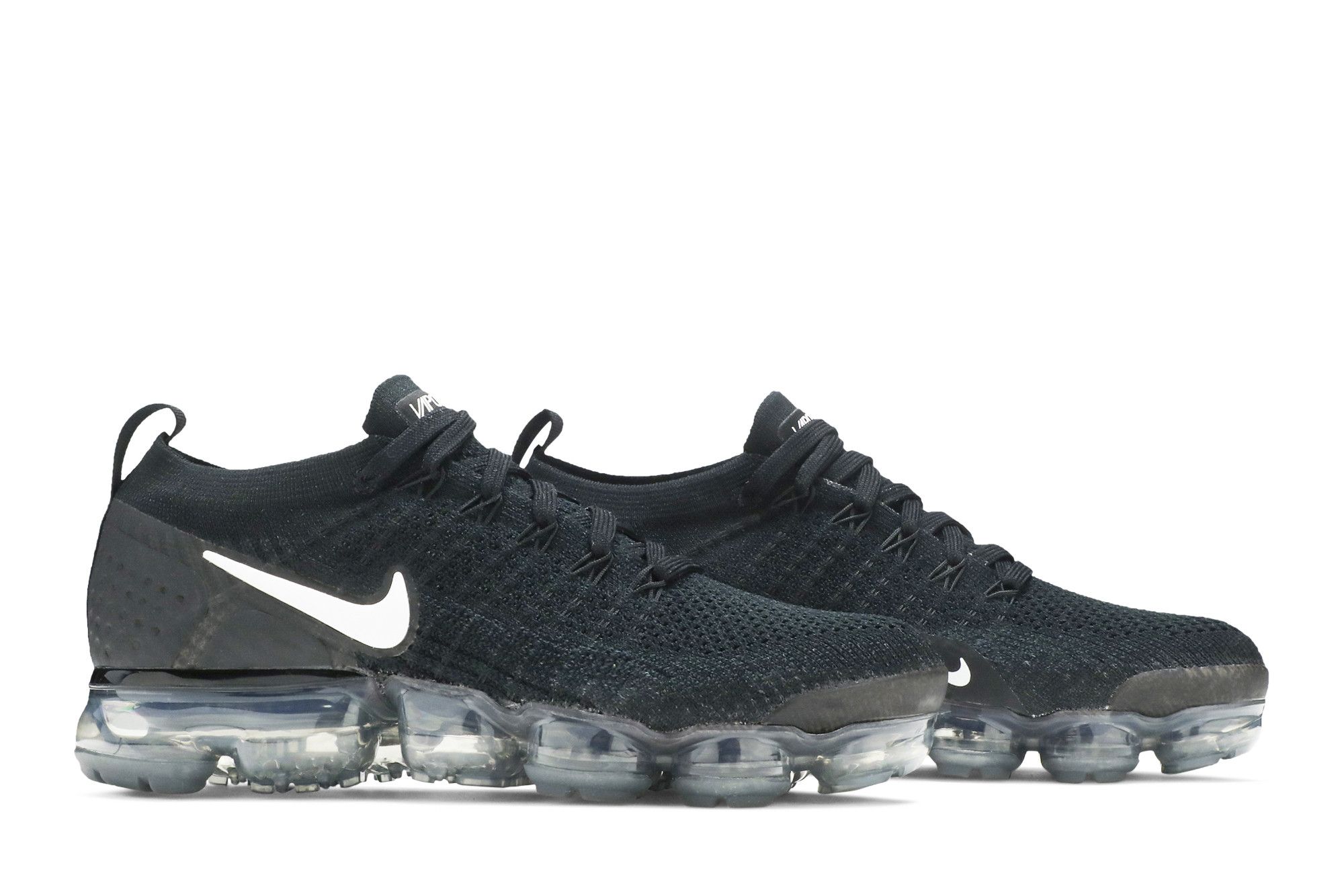 Vapormax flyknit 2 black white top