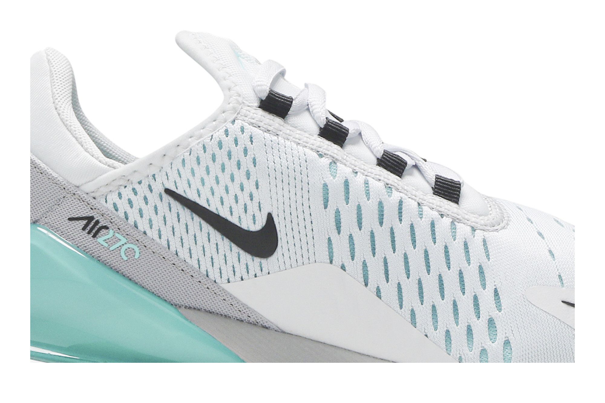 Women's air max 270 pure platinum/black-aurora green cheap