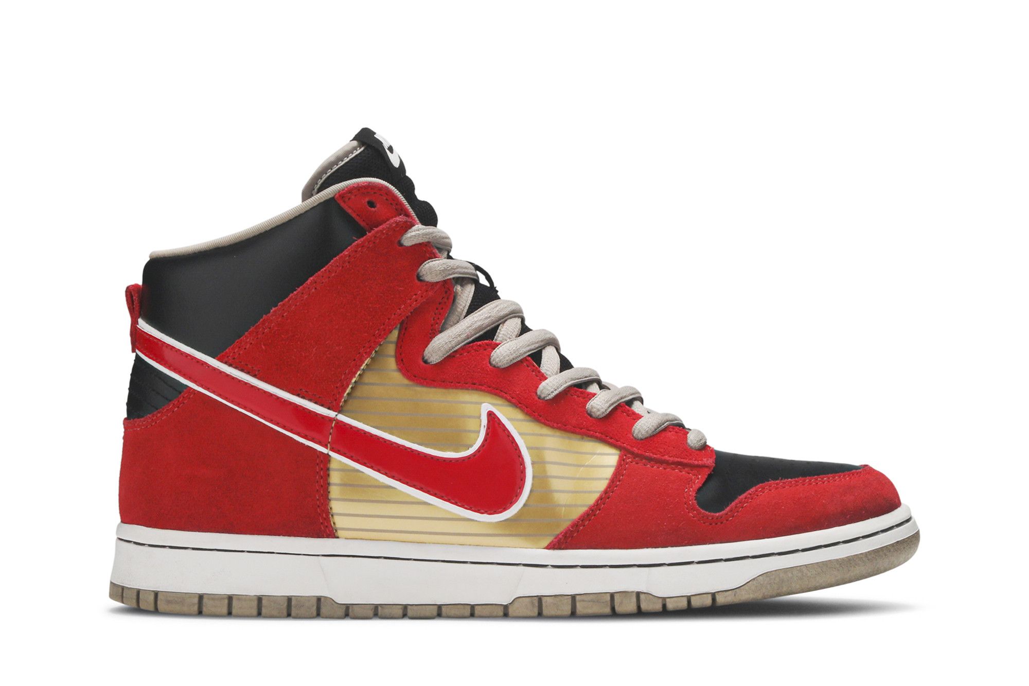 Nike sb dunk high pro red deals
