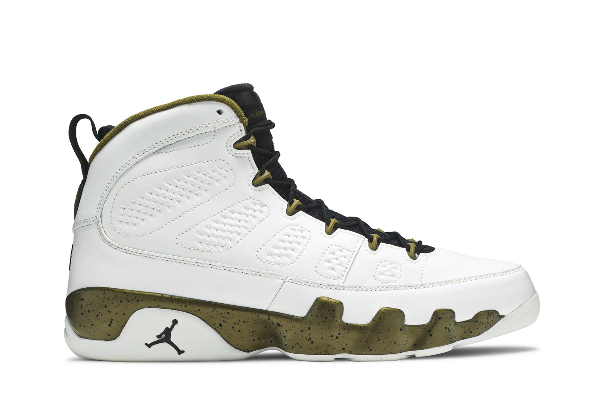 Jordan retro 9 green hot sale