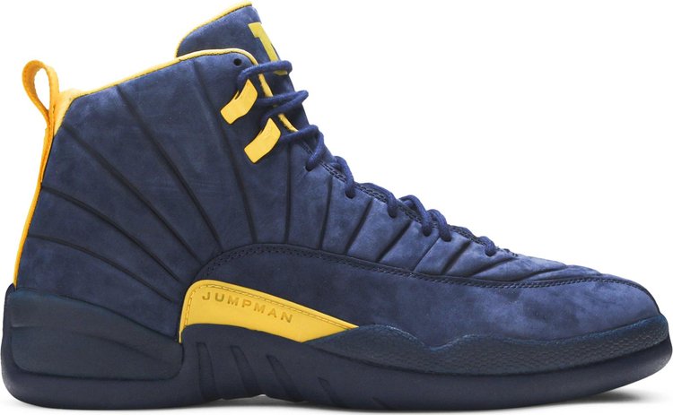 PSNY x Air Jordan 12 Retro Michigan Wolverines PE