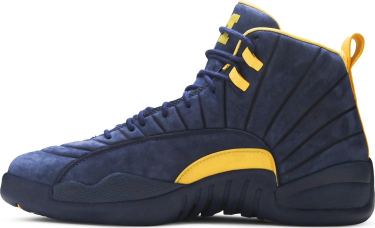 PSNY x Air Jordan 12 Retro Michigan Wolverines PE