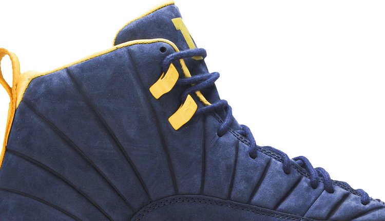 PSNY x Air Jordan 12 Retro Michigan Wolverines PE