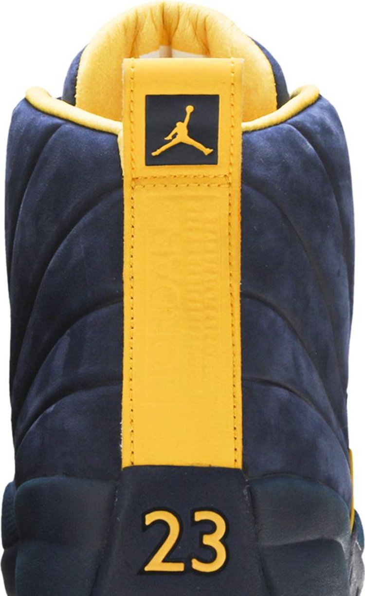 PSNY x Air Jordan 12 Retro Michigan Wolverines PE