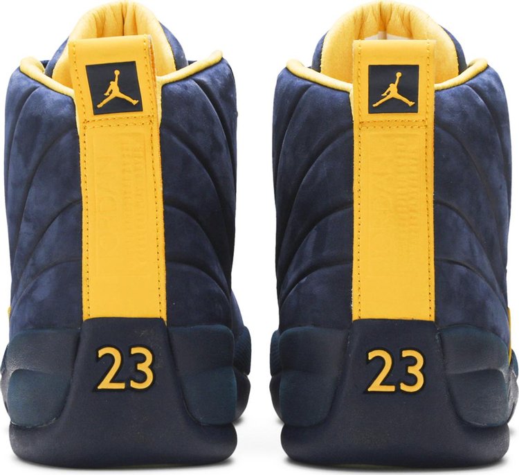 PSNY x Air Jordan 12 Retro Michigan Wolverines PE