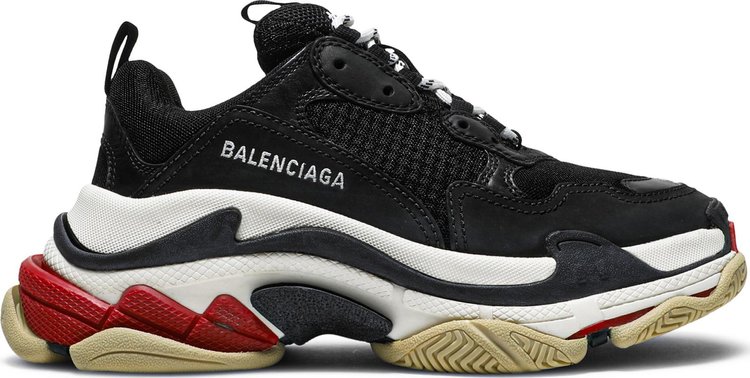 Balenciaga Wmns Triple S Sneaker 'Black Red'