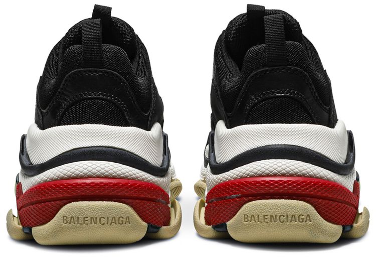 Balenciaga Wmns Triple S Sneaker Black Red