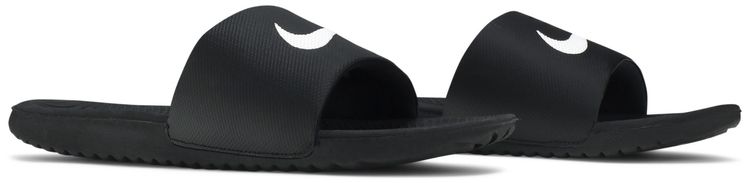 Nike Kawa Slide Black White