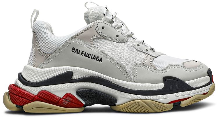 Balenciaga Triple S Sneaker White Black Red