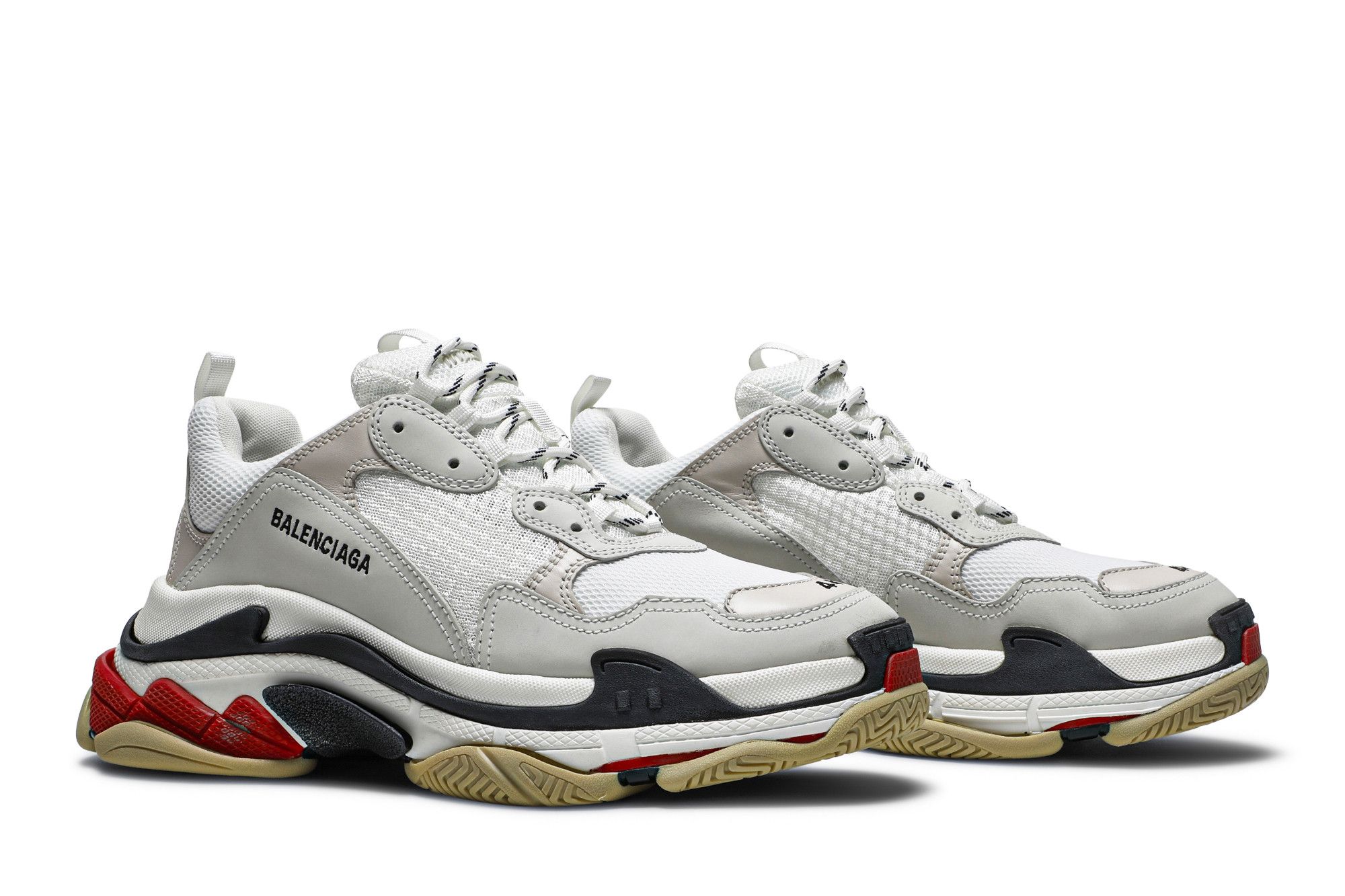 Balenciaga red black white outlet