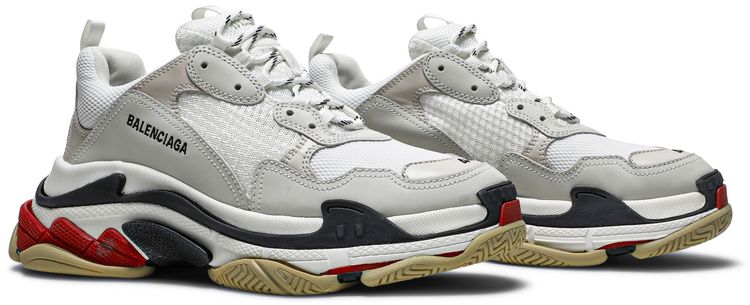 Balenciaga Triple S Sneaker White Black Red