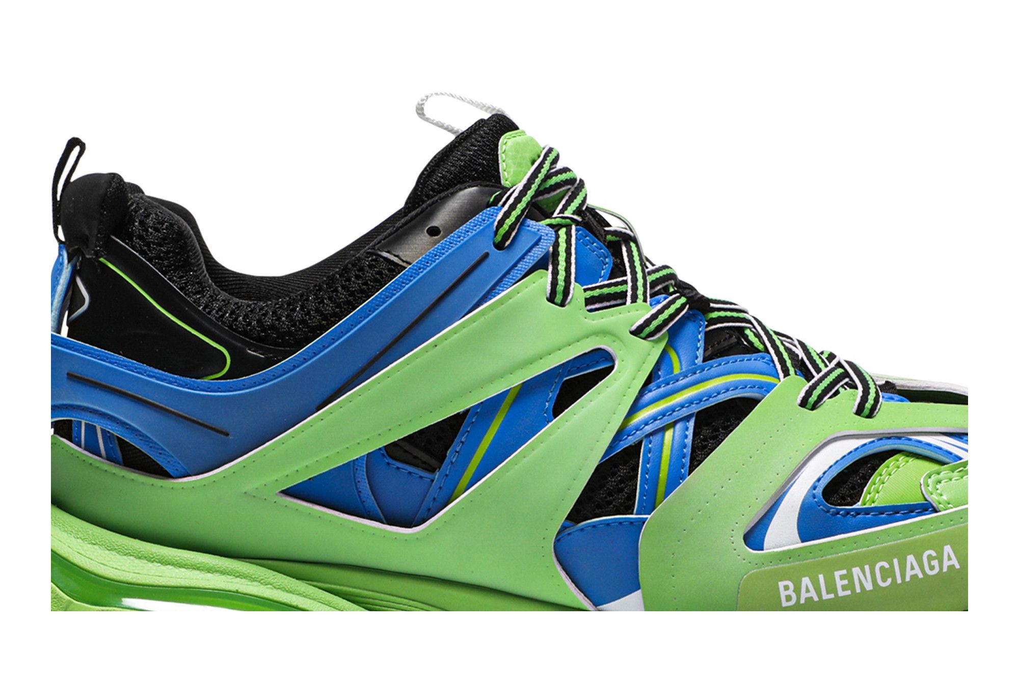 Balenciaga track green blue deals