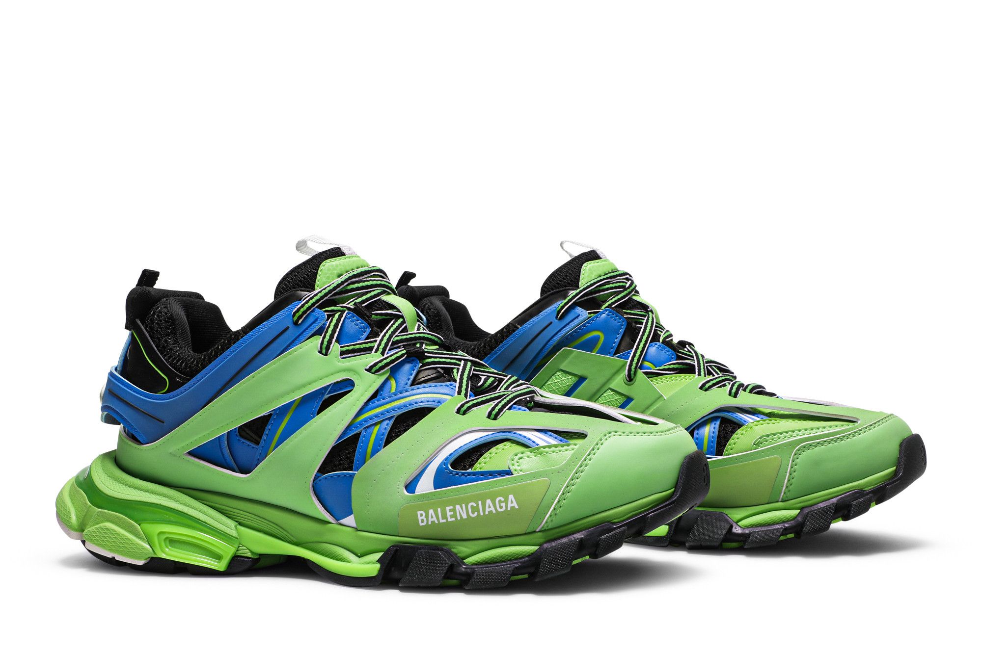 Green and blue balenciaga cheap