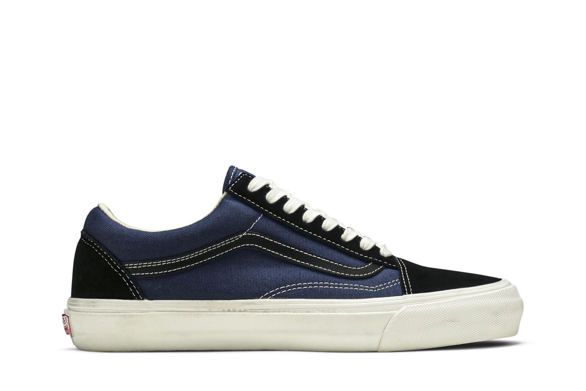 Vans vault og era lx black dress blue best sale