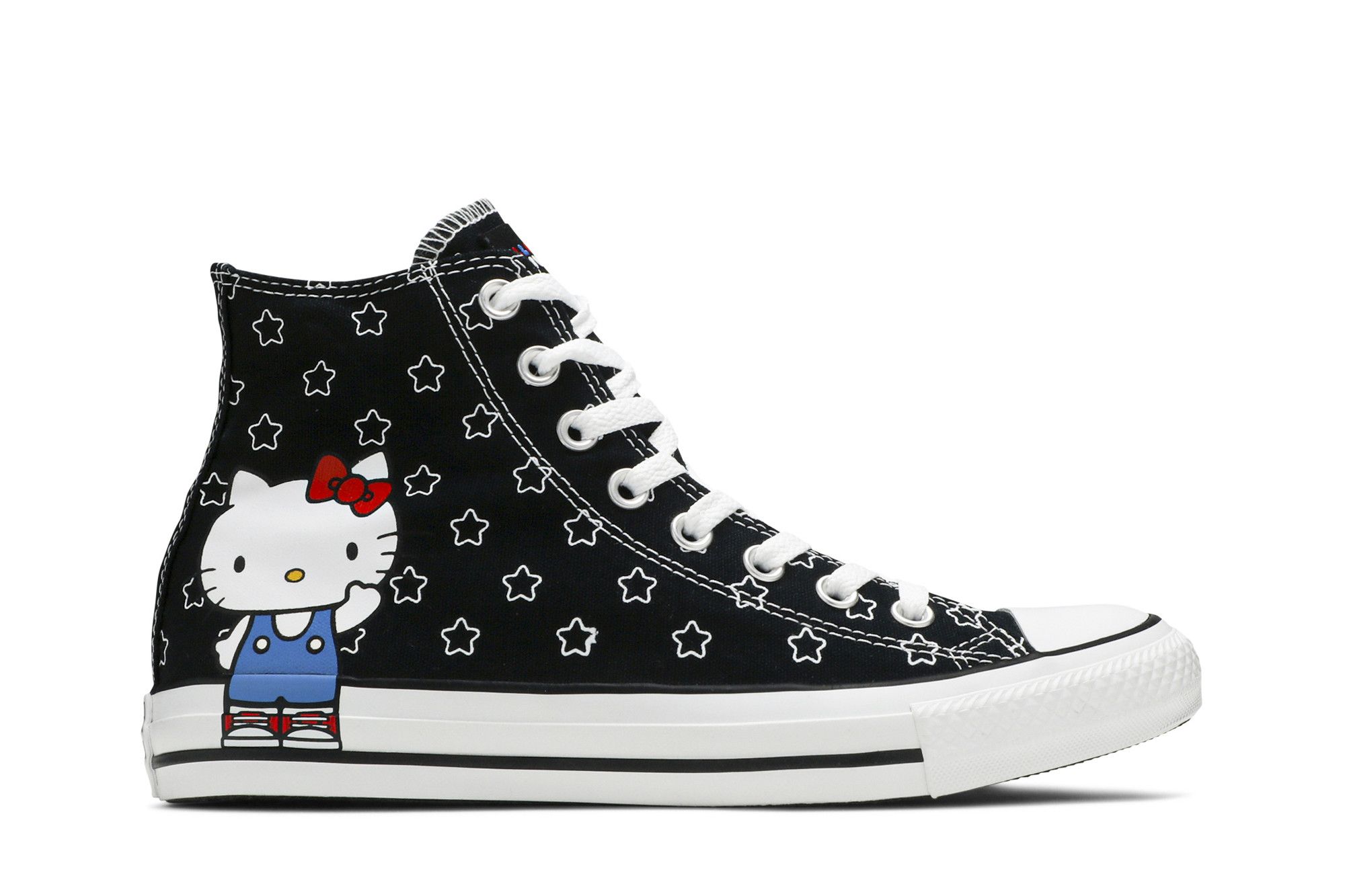Buy Hello Kitty x Chuck Taylor All Star High Black 163919F GOAT