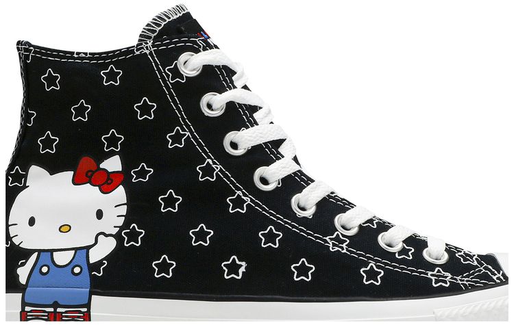 Hello Kitty x Converse Chuck Taylor All Star High Black