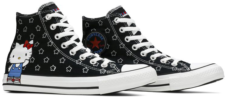 Hello Kitty x Converse Chuck Taylor All Star High Black