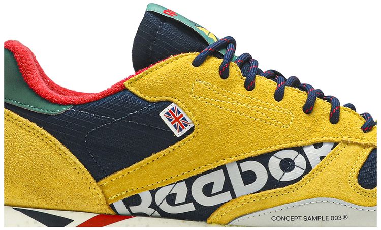 Reebok Classic Leather Ripple Altered Yellow Navy
