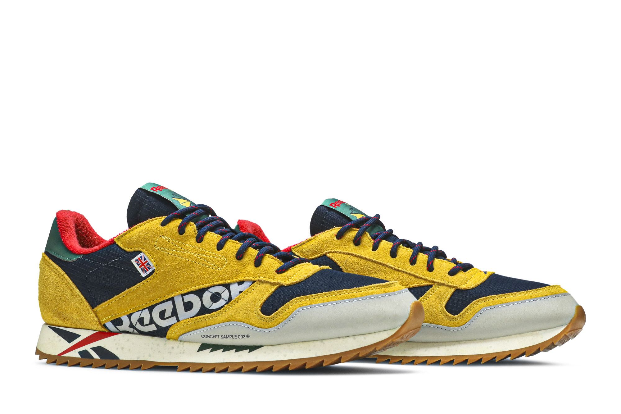 Reebok classic leather ripple yellow discount