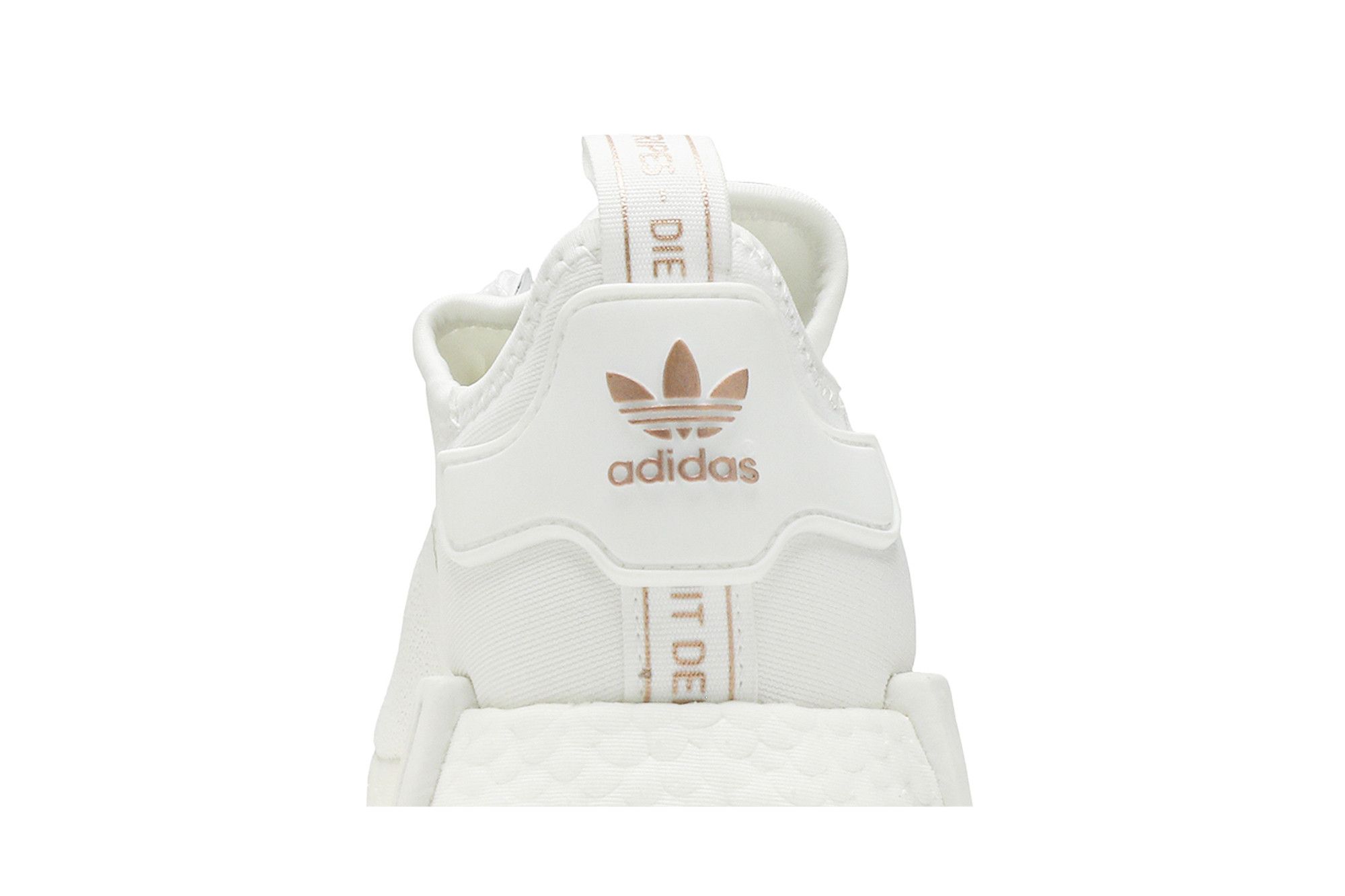 Size 11.0 Wmns NMD R1 White Rose Gold Metallic