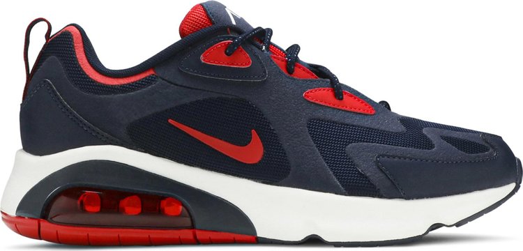 Air Max 200 'Obsidian University Red'