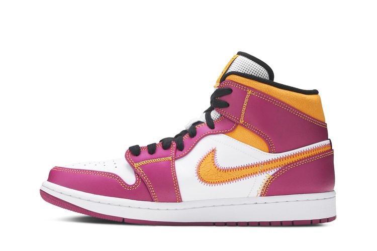 Jordan 1 Mid Dia de los Muertos Amazon.com | Jordan Youth Air 1 Mid DOD DC0500 100 Day of  main image 4