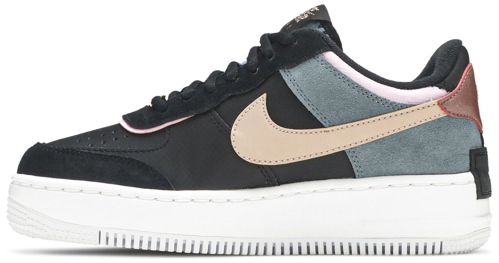 womens air force 1 shadow black light arctic pink