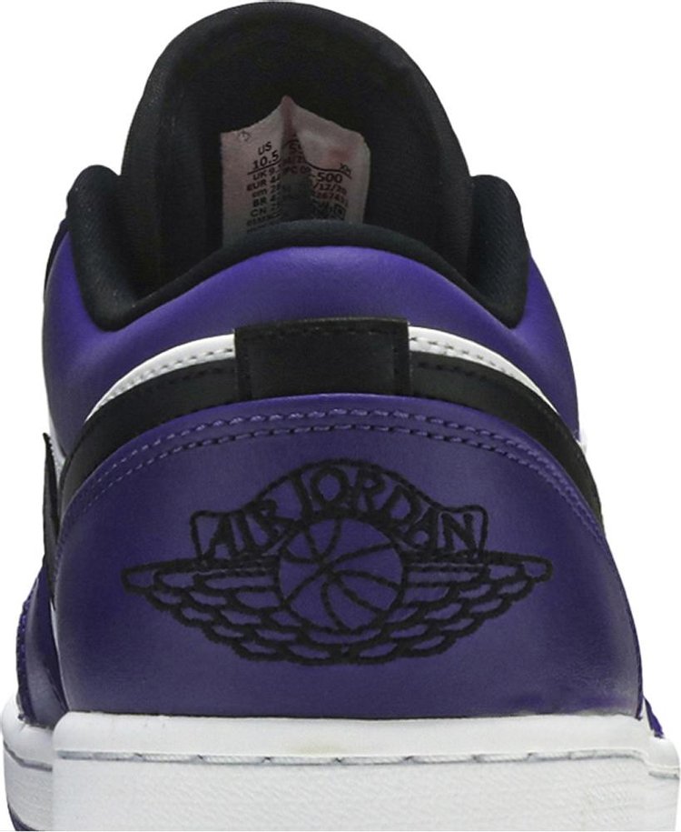 Air Jordan 1 Low Court Purple