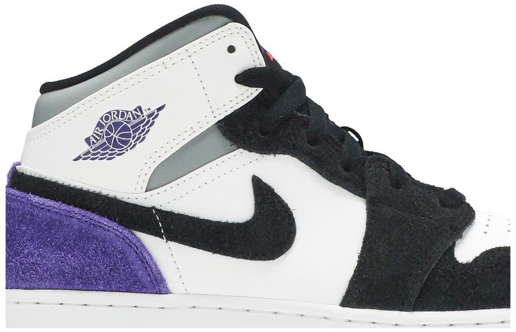 Air Jordan 1 Mid SE GS Varsity Purple