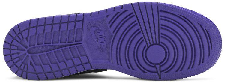 Air Jordan 1 Mid SE GS Varsity Purple